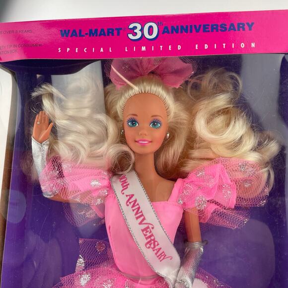 Barbie Anniversary Star Special Limited Edition Walmart 30th Anniversary Mattel - Picture 2 of 12